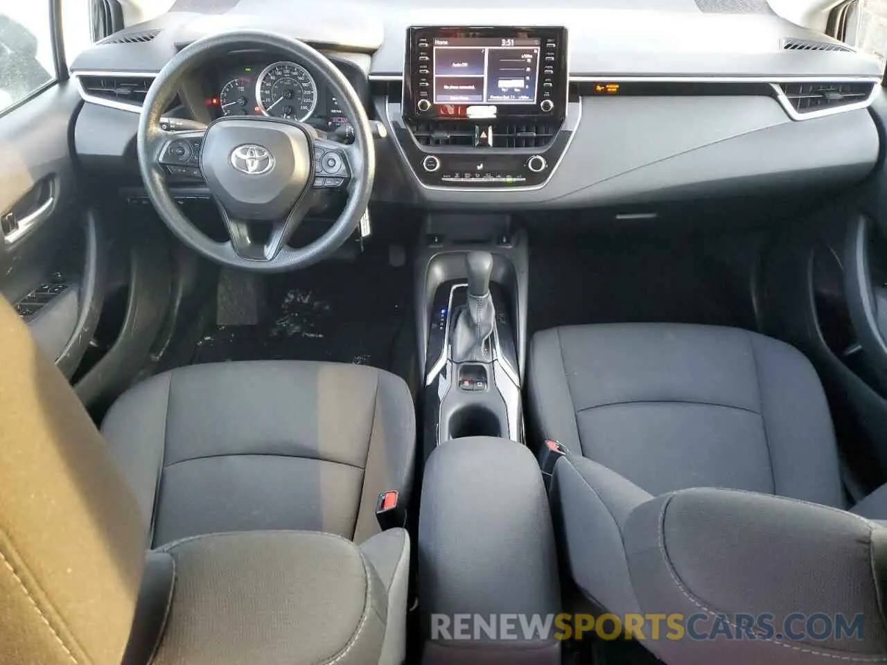 8 Фотография поврежденного автомобиля 5YFBPMBE1MP215953 TOYOTA COROLLA 2021