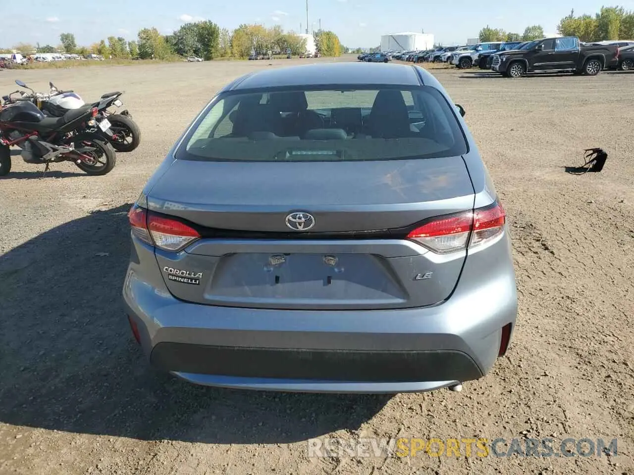 6 Фотография поврежденного автомобиля 5YFBPMBE6MP175773 TOYOTA COROLLA 2021
