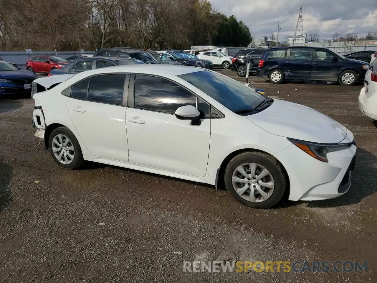 4 Photograph of a damaged car 5YFBPMBE7MP157122 TOYOTA COROLLA 2021