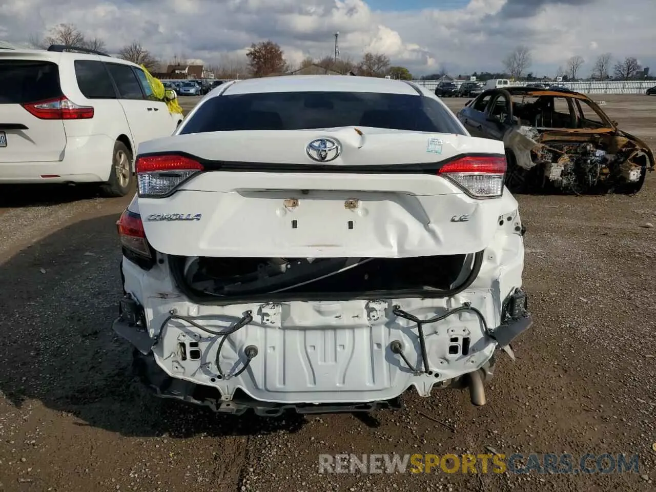 6 Photograph of a damaged car 5YFBPMBE7MP157122 TOYOTA COROLLA 2021