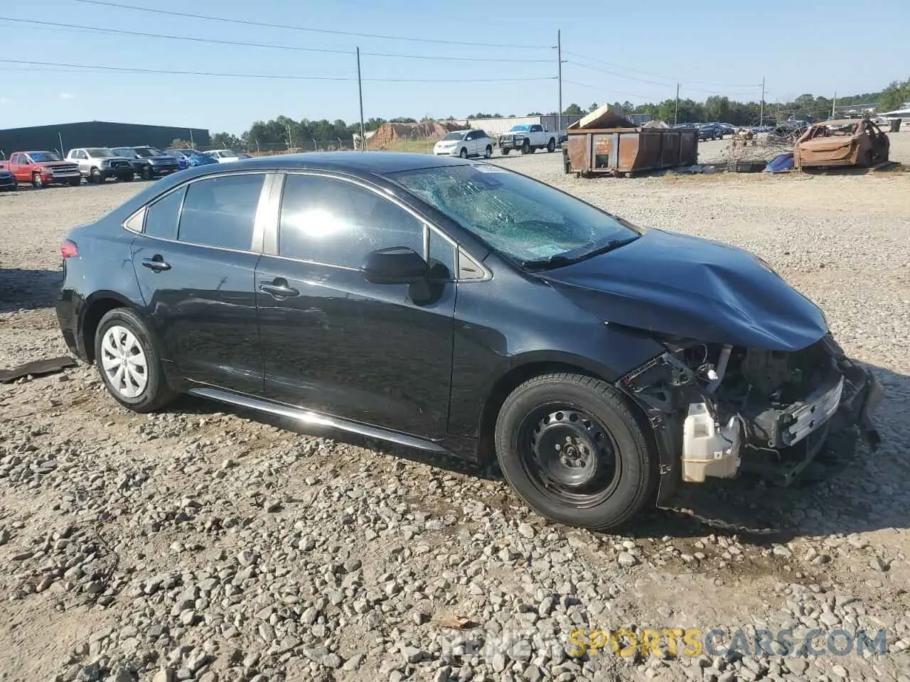 4 Photograph of a damaged car 5YFDPMAE1MP172743 TOYOTA COROLLA 2021
