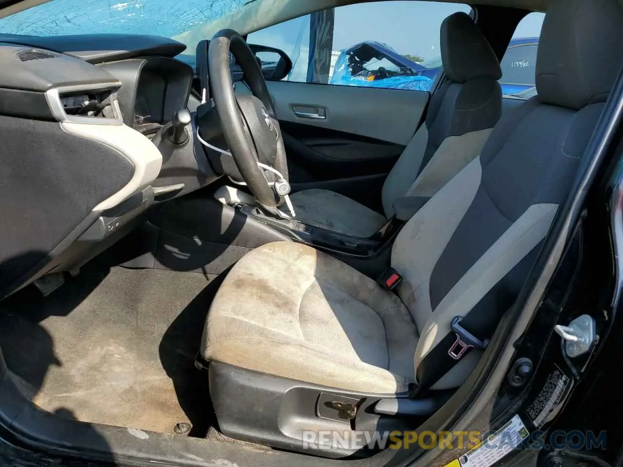 7 Photograph of a damaged car 5YFDPMAE1MP172743 TOYOTA COROLLA 2021