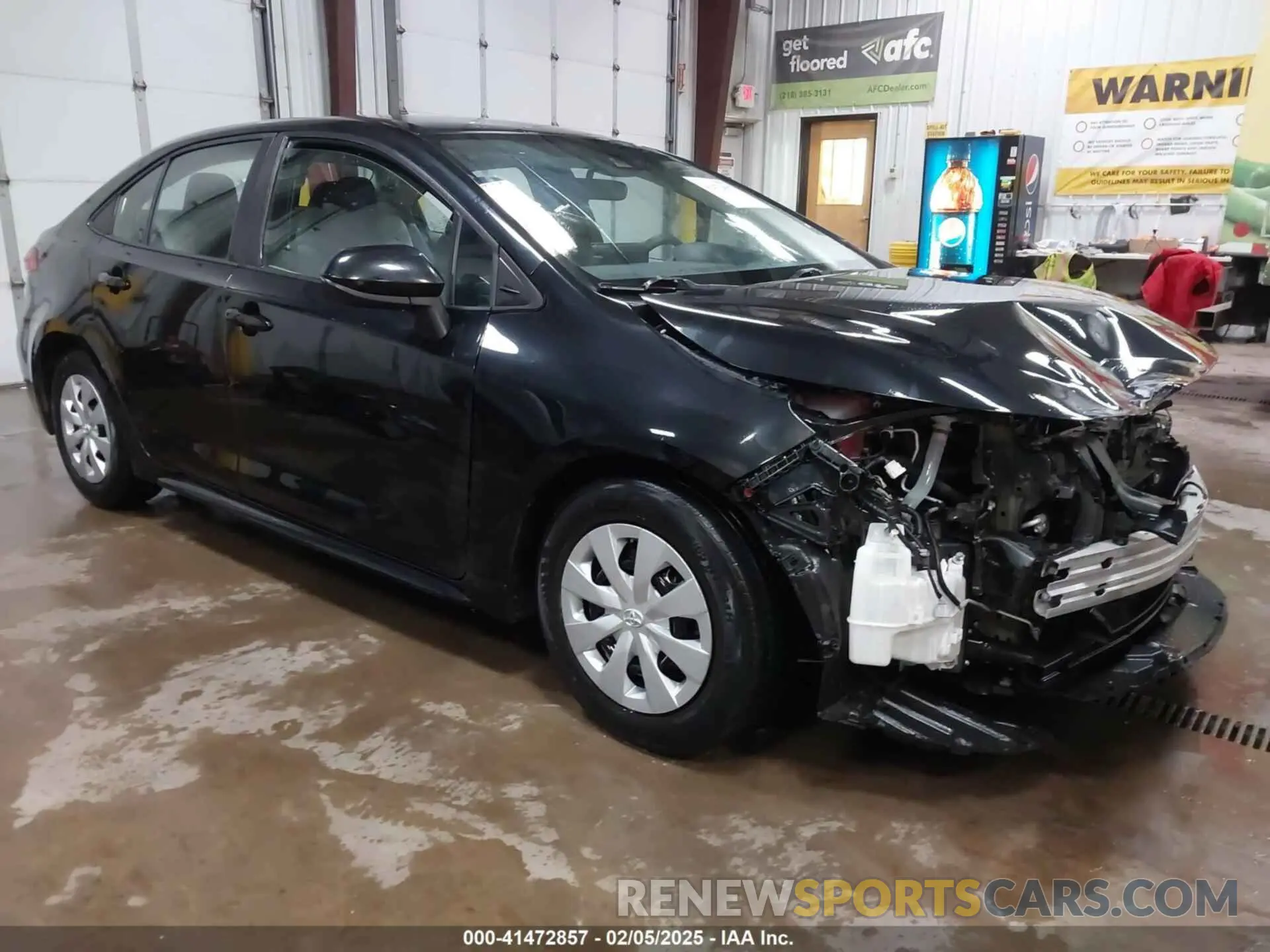1 Фотография поврежденного автомобиля 5YFDPMAE5MP208692 TOYOTA COROLLA 2021