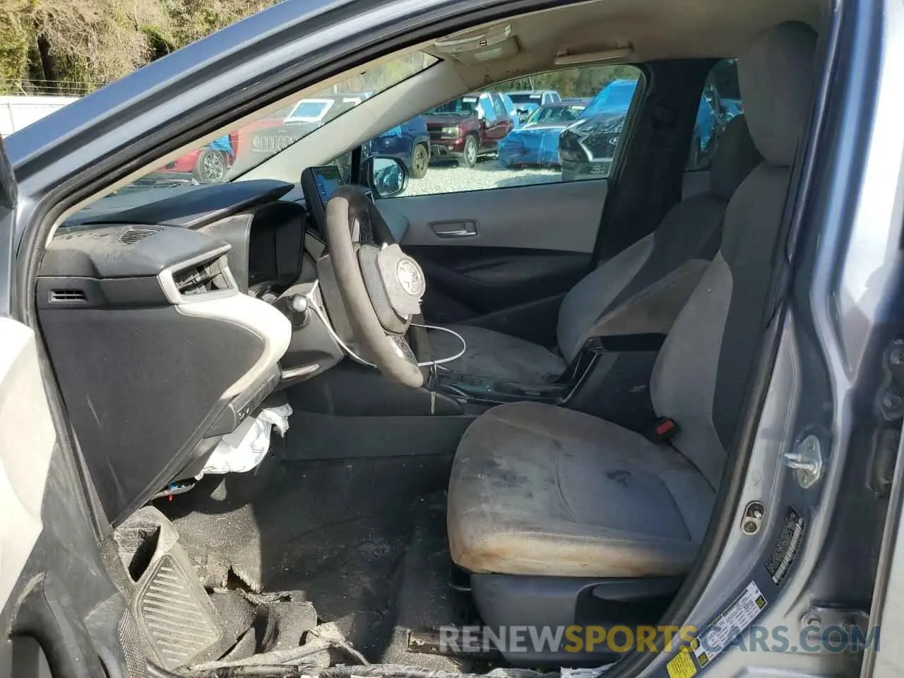 7 Photograph of a damaged car 5YFDPMAE6MP198514 TOYOTA COROLLA 2021