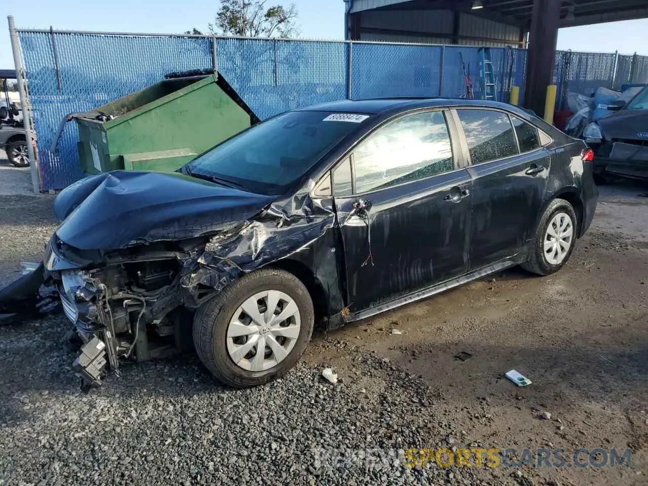 1 Фотография поврежденного автомобиля 5YFDPMAE8MP230217 TOYOTA COROLLA 2021