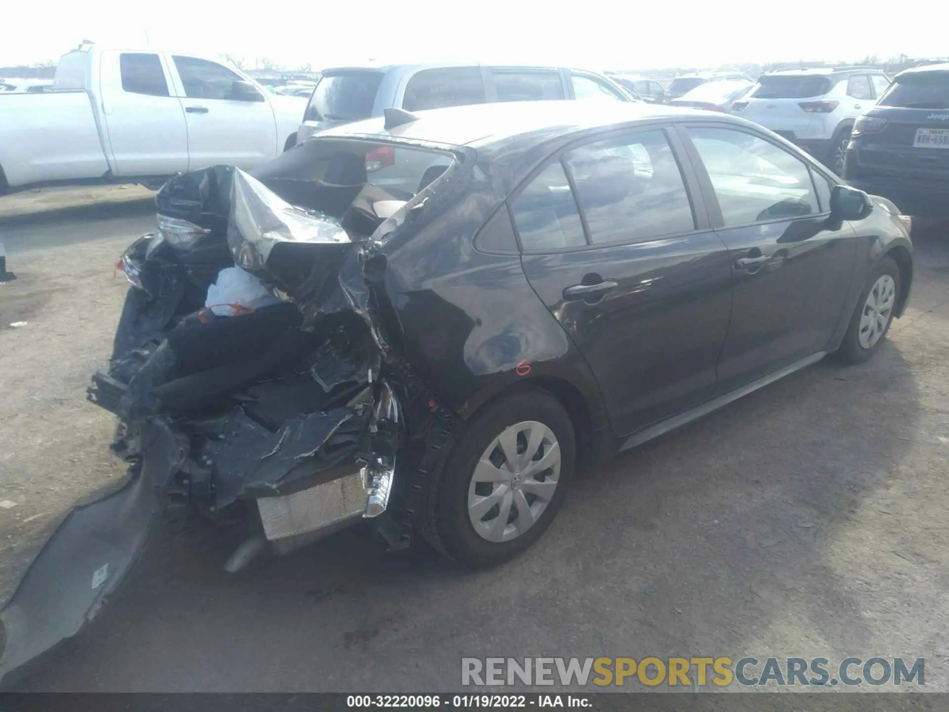 4 Фотография поврежденного автомобиля 5YFDPMAEXMP267124 TOYOTA COROLLA 2021
