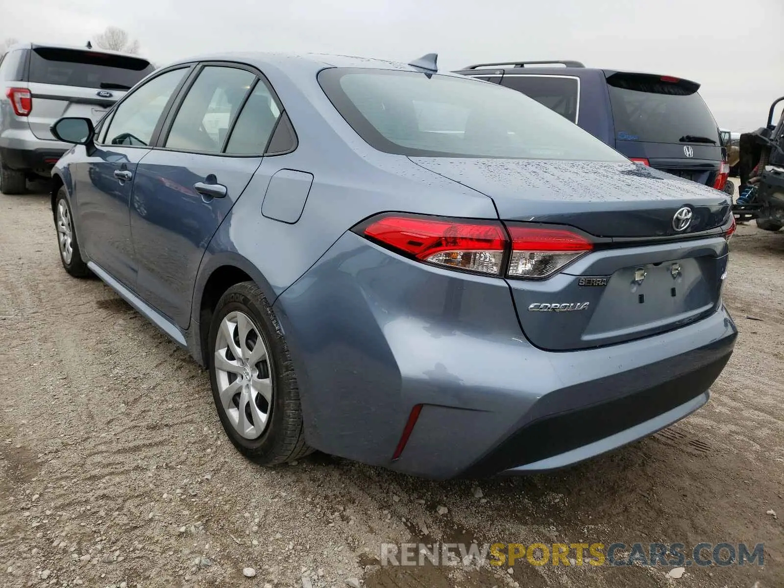 3 Фотография поврежденного автомобиля 5YFEPMAE0MP157770 TOYOTA COROLLA 2021