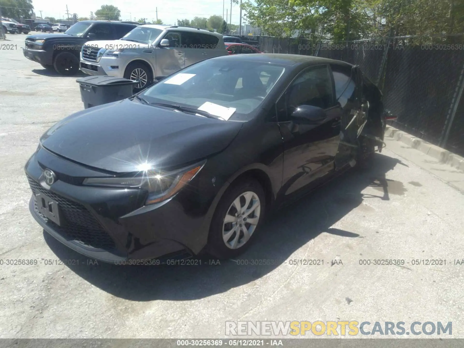2 Photograph of a damaged car 5YFEPMAE0MP165805 TOYOTA COROLLA 2021