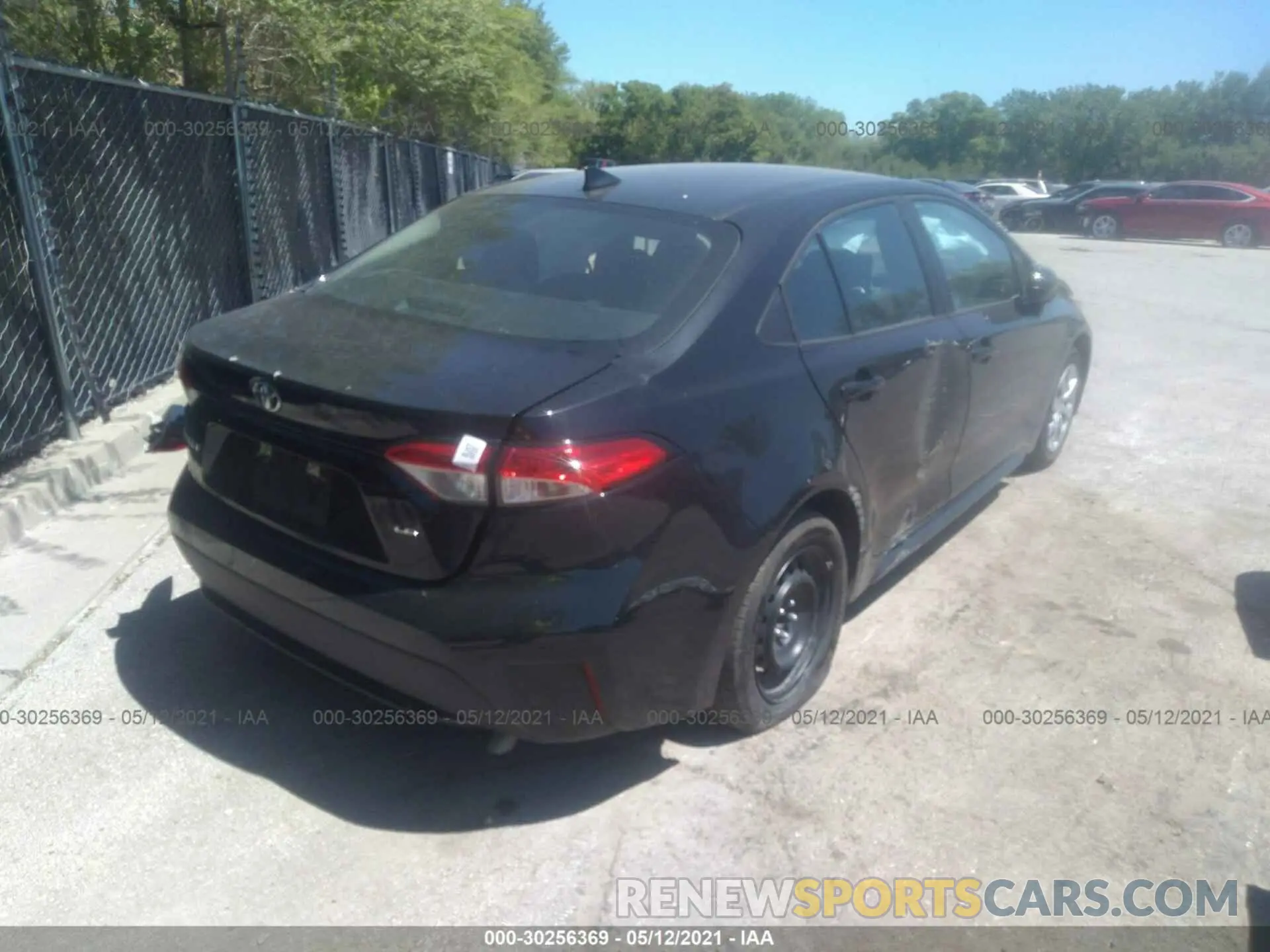 4 Photograph of a damaged car 5YFEPMAE0MP165805 TOYOTA COROLLA 2021