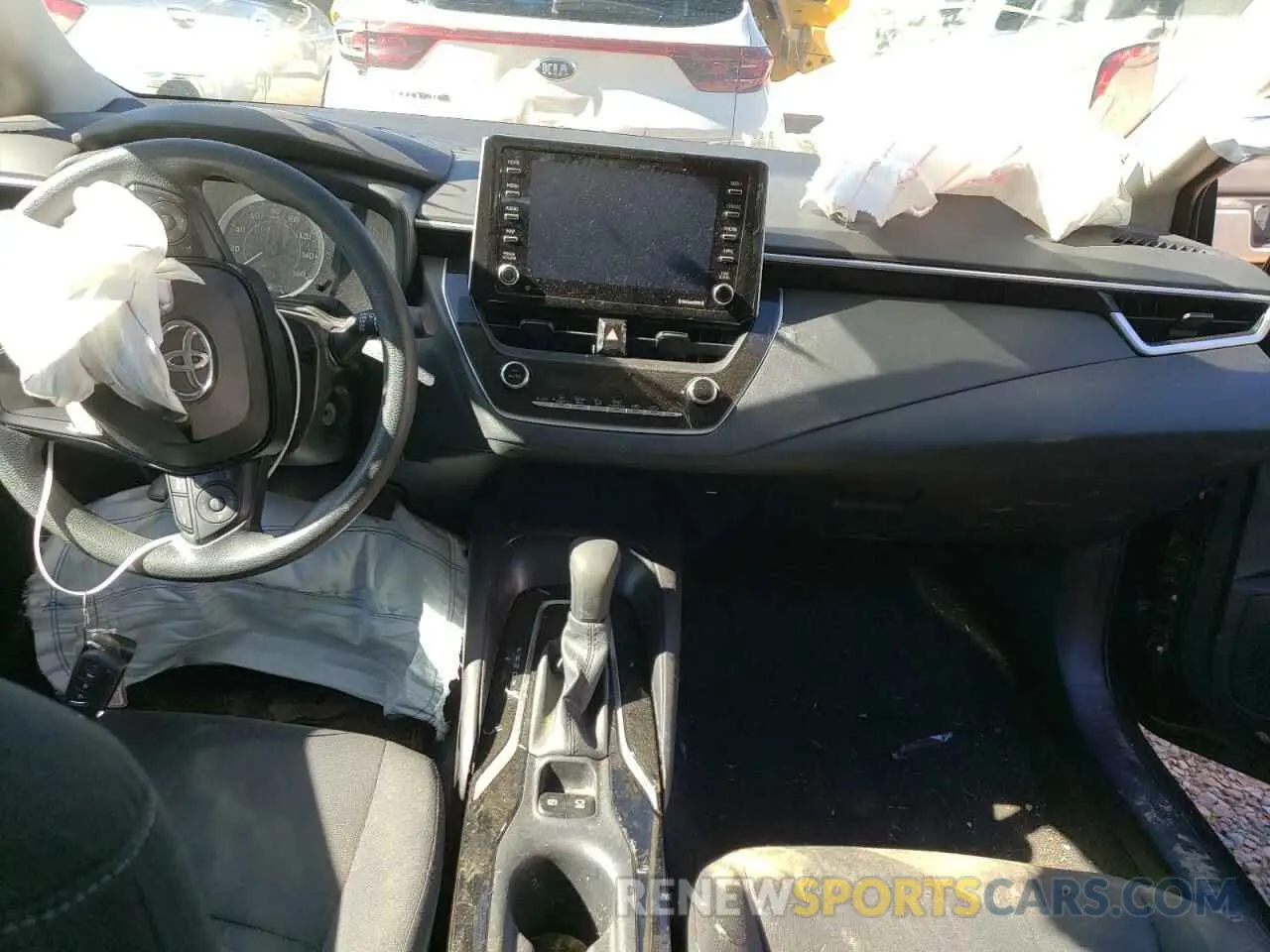 8 Photograph of a damaged car 5YFEPMAE0MP166047 TOYOTA COROLLA 2021