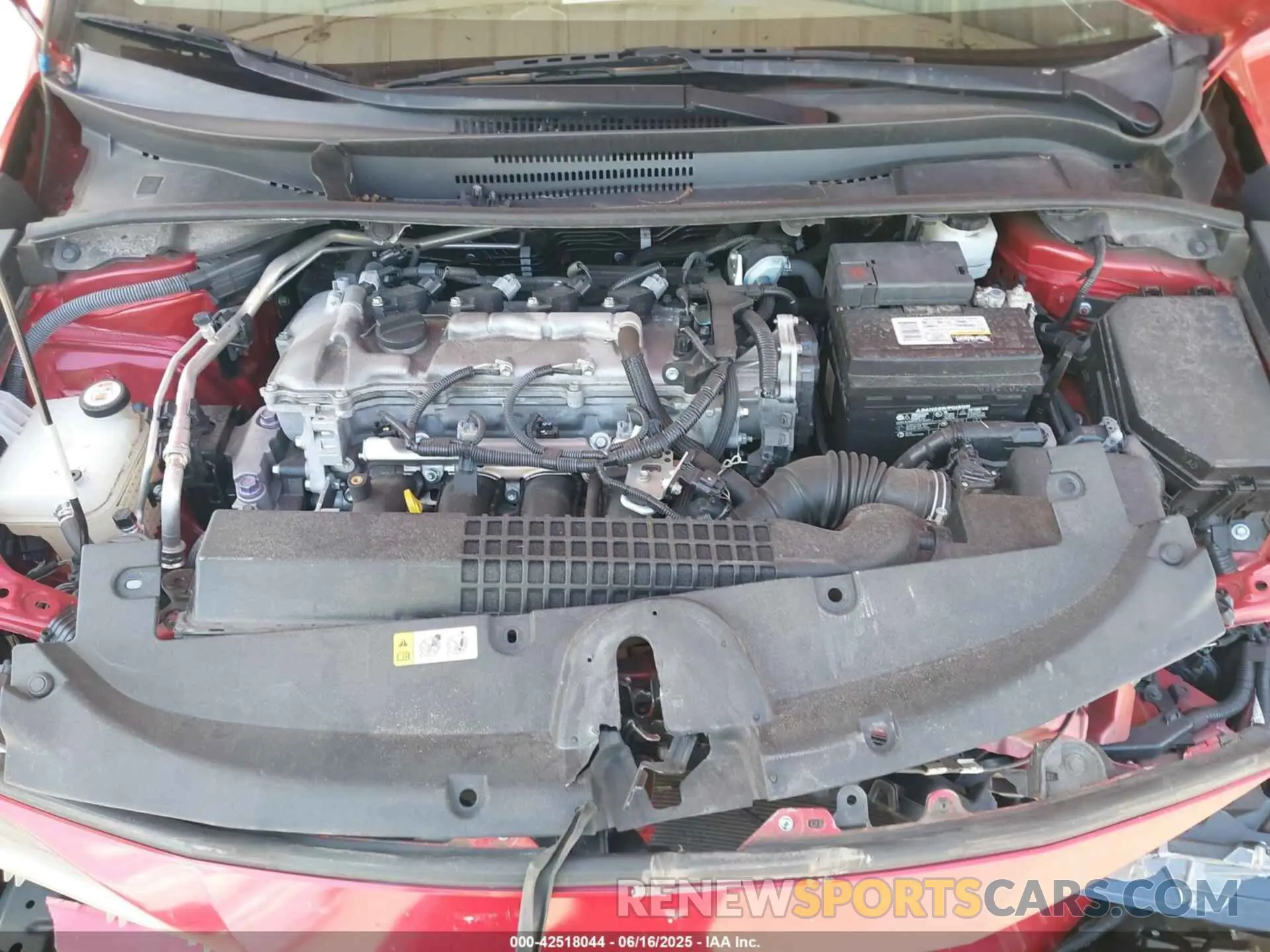 10 Photograph of a damaged car 5YFEPMAE0MP167845 TOYOTA COROLLA 2021