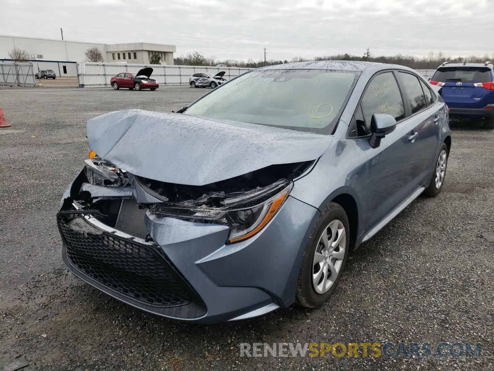2 Photograph of a damaged car 5YFEPMAE0MP168963 TOYOTA COROLLA 2021