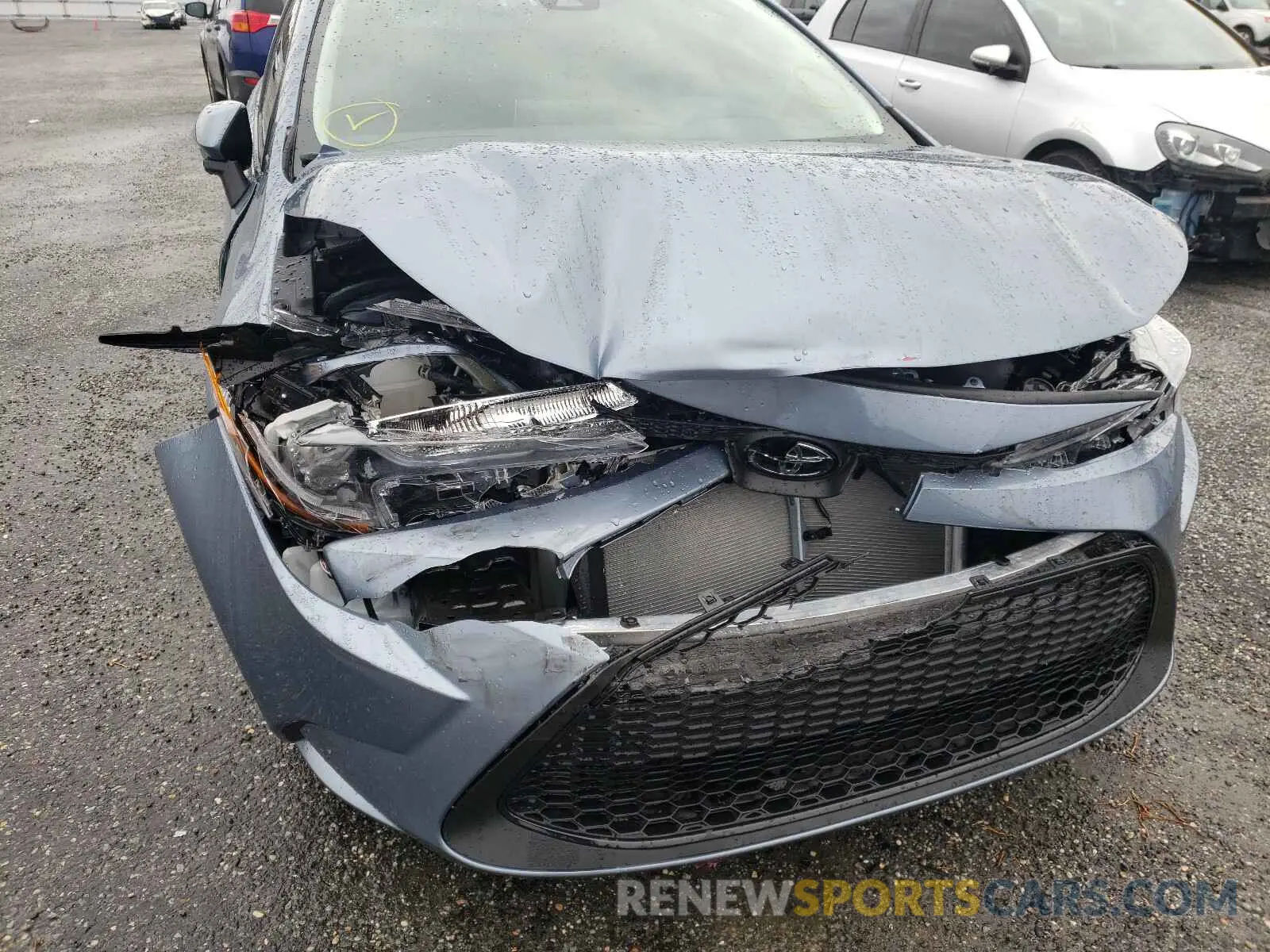 9 Photograph of a damaged car 5YFEPMAE0MP168963 TOYOTA COROLLA 2021