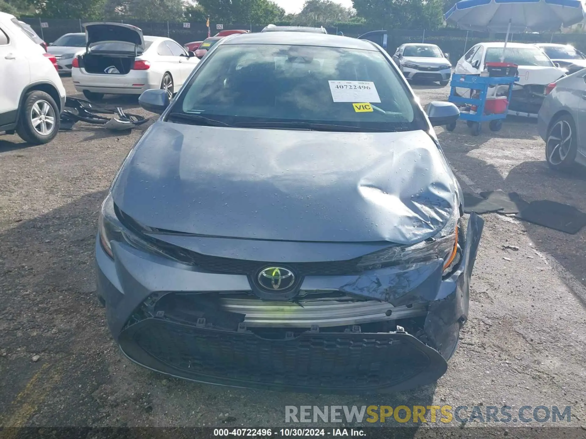 12 Фотография поврежденного автомобиля 5YFEPMAE0MP172110 TOYOTA COROLLA 2021