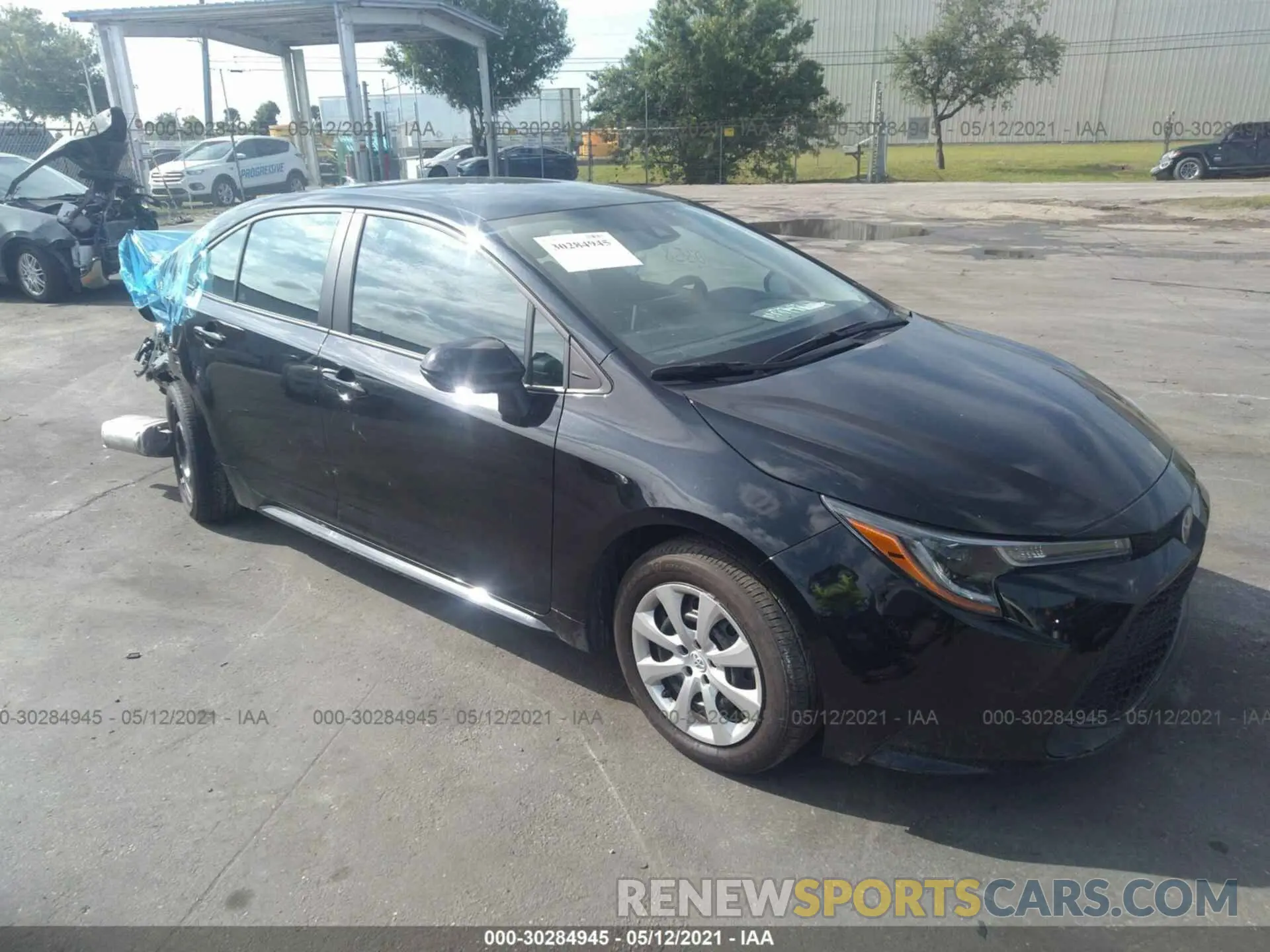 1 Photograph of a damaged car 5YFEPMAE0MP179932 TOYOTA COROLLA 2021