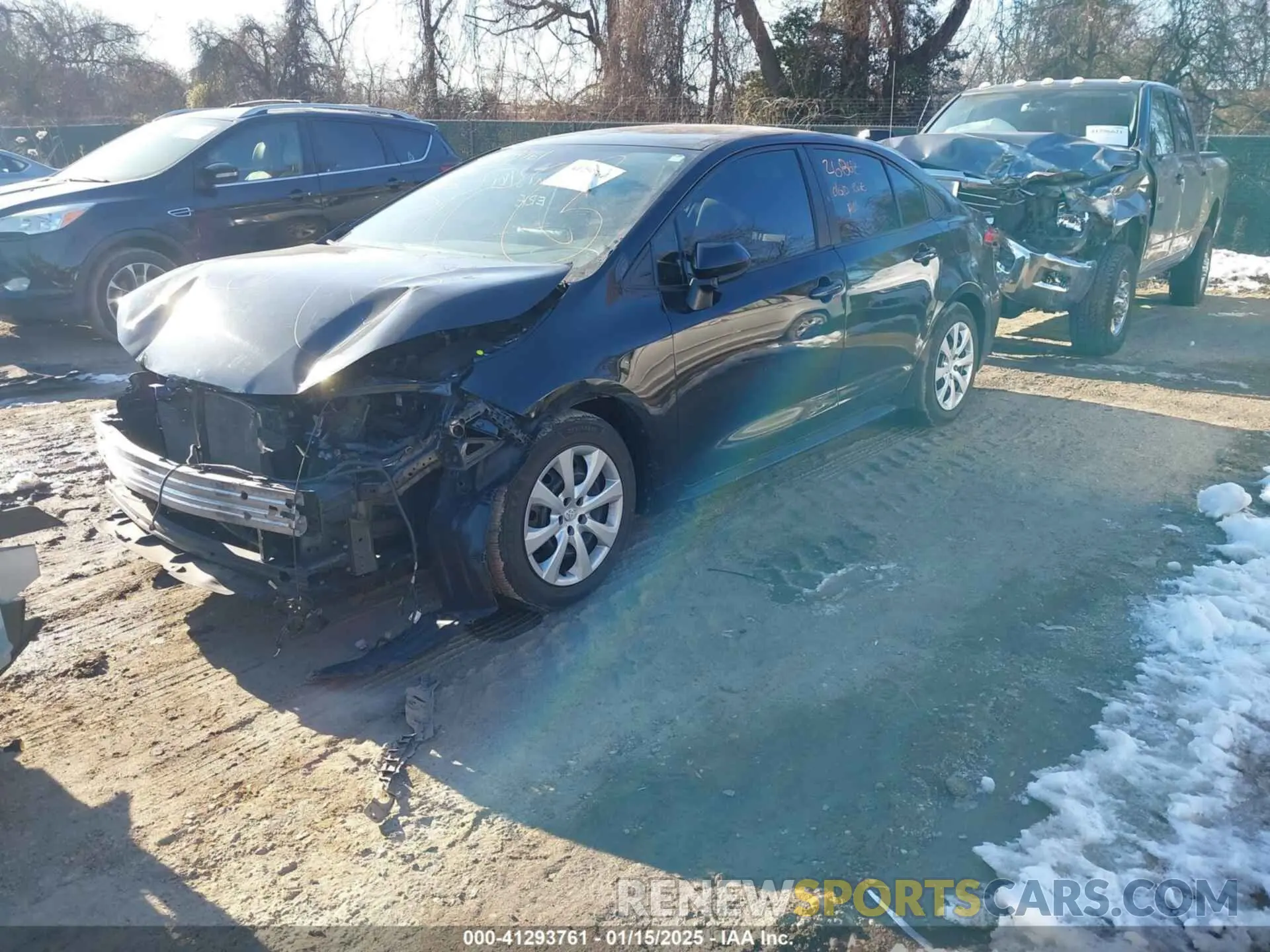 2 Фотография поврежденного автомобиля 5YFEPMAE0MP182796 TOYOTA COROLLA 2021