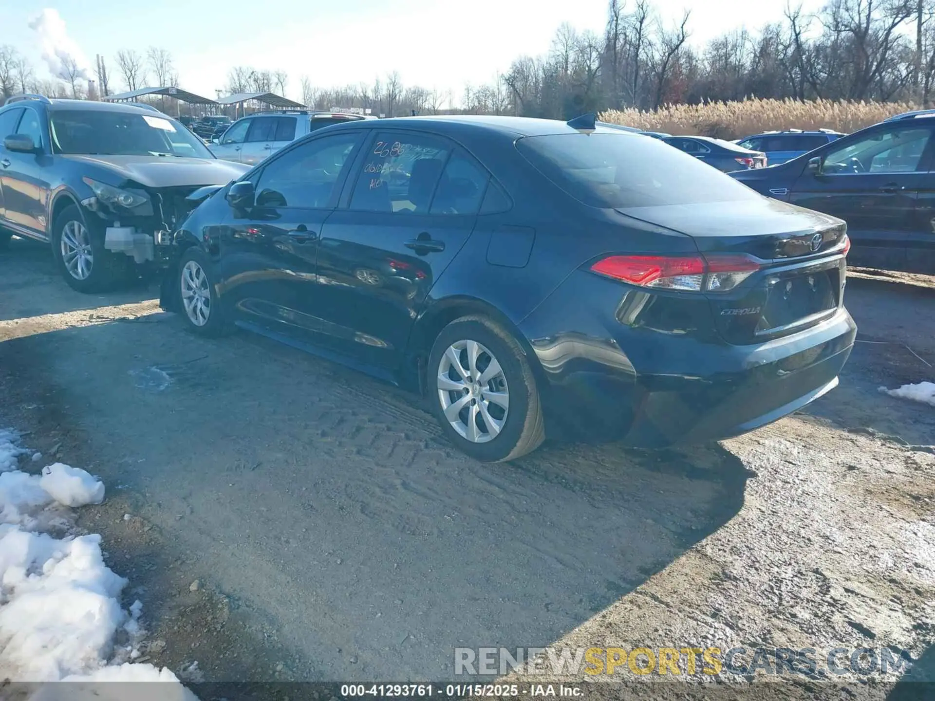 3 Фотография поврежденного автомобиля 5YFEPMAE0MP182796 TOYOTA COROLLA 2021