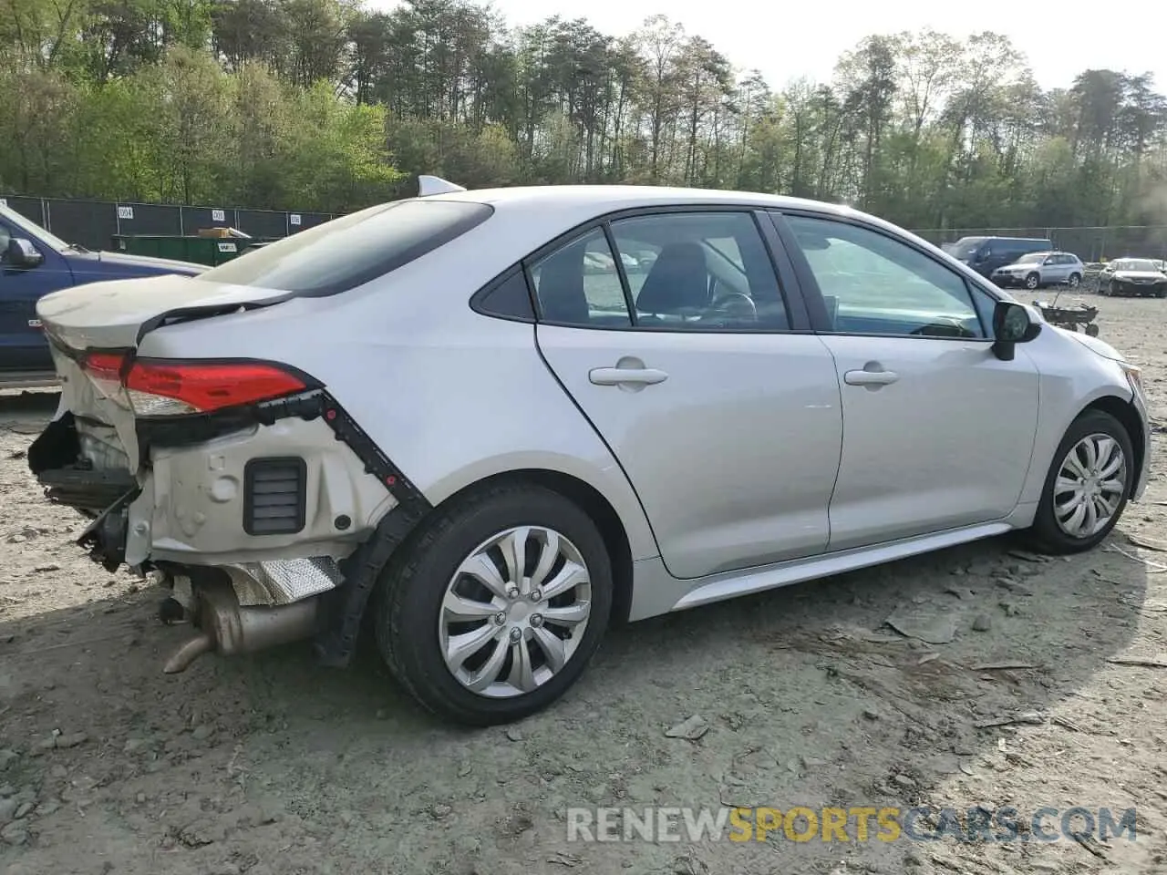 3 Photograph of a damaged car 5YFEPMAE0MP185438 TOYOTA COROLLA 2021