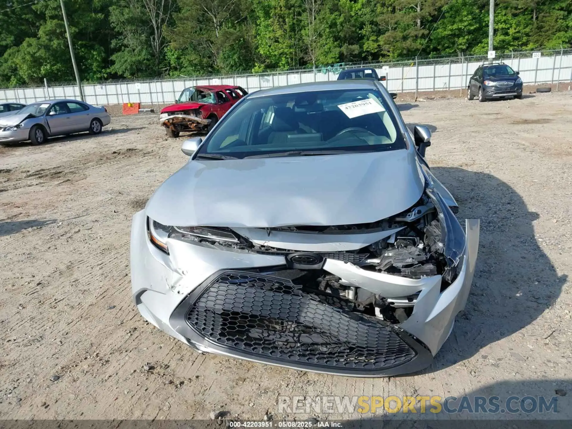 12 Фотография поврежденного автомобиля 5YFEPMAE0MP190199 TOYOTA COROLLA 2021