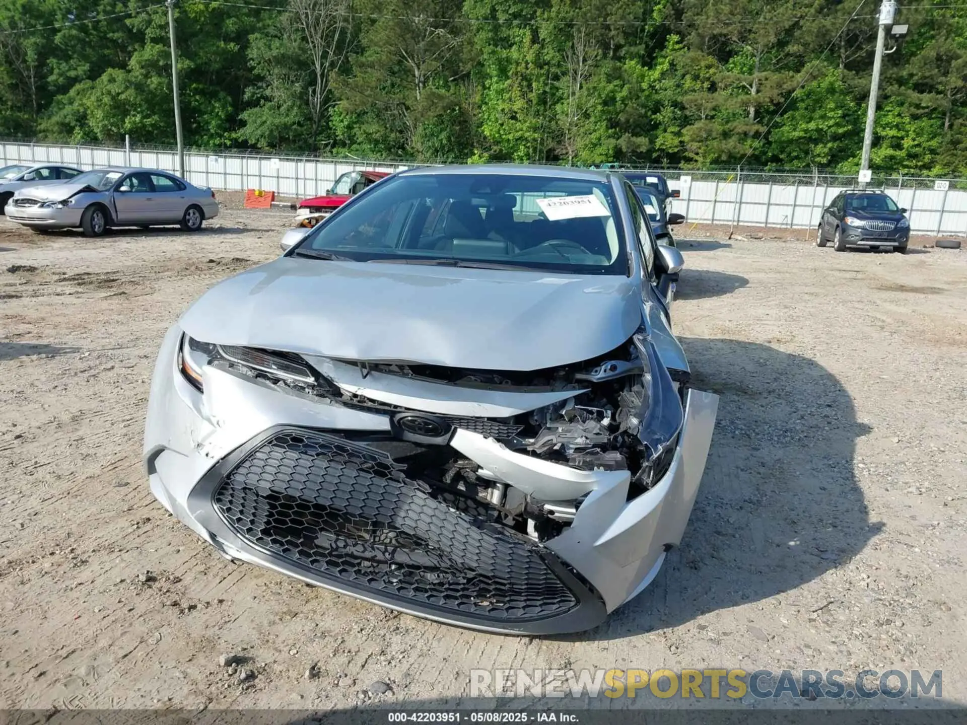 6 Фотография поврежденного автомобиля 5YFEPMAE0MP190199 TOYOTA COROLLA 2021