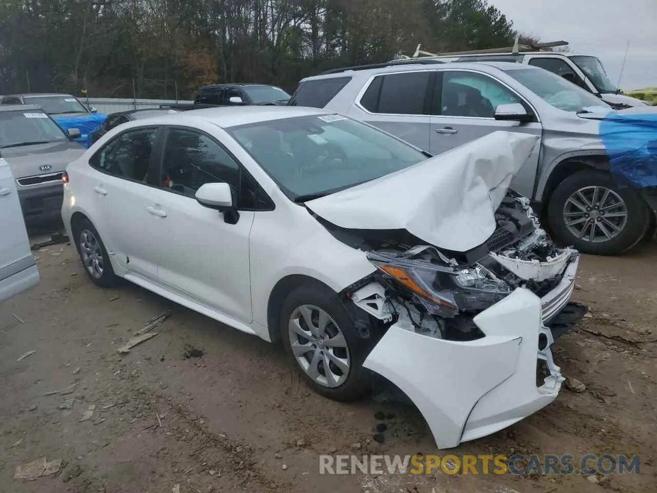 4 Photograph of a damaged car 5YFEPMAE0MP199789 TOYOTA COROLLA 2021