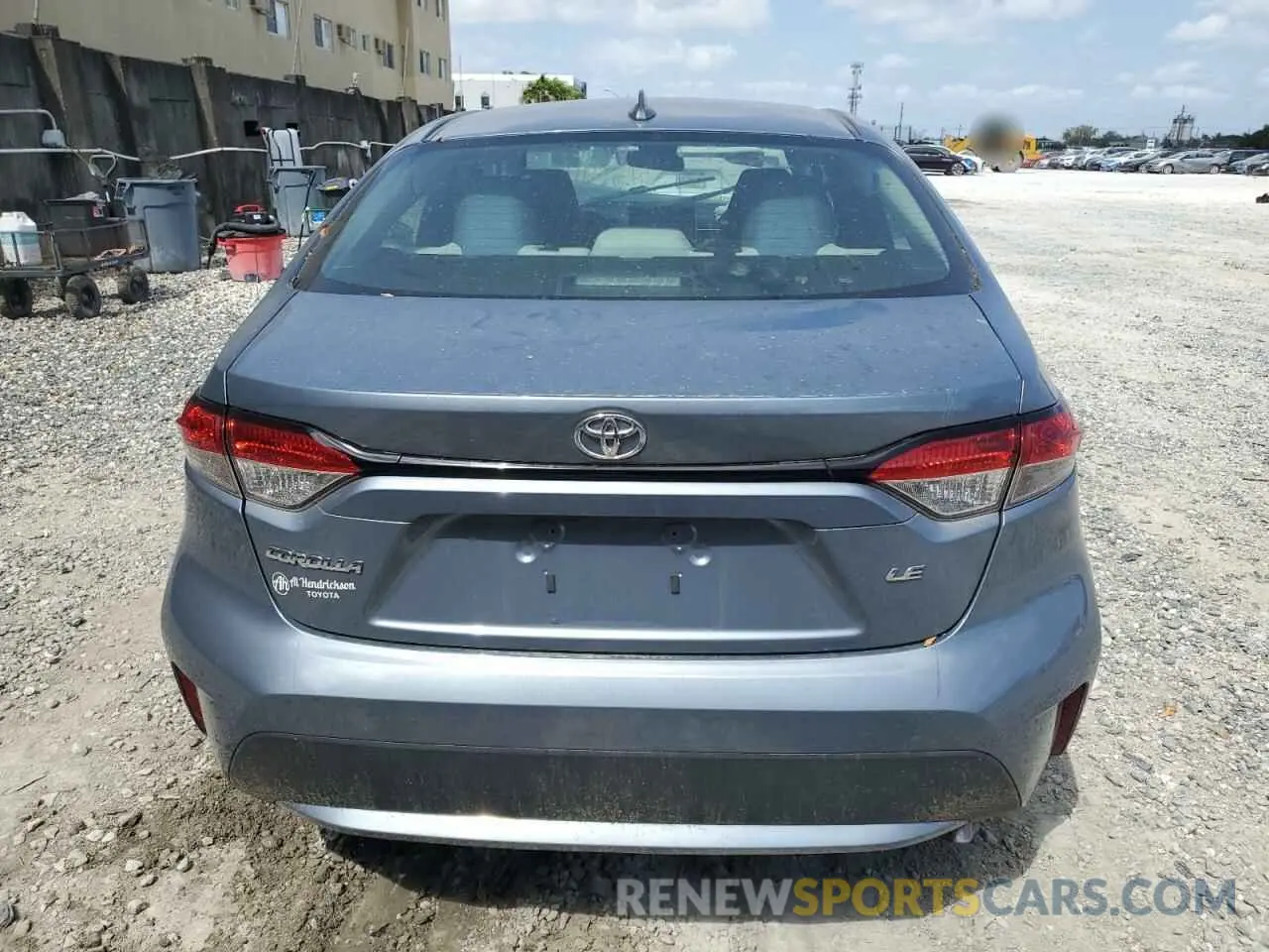 6 Photograph of a damaged car 5YFEPMAE0MP206823 TOYOTA COROLLA 2021