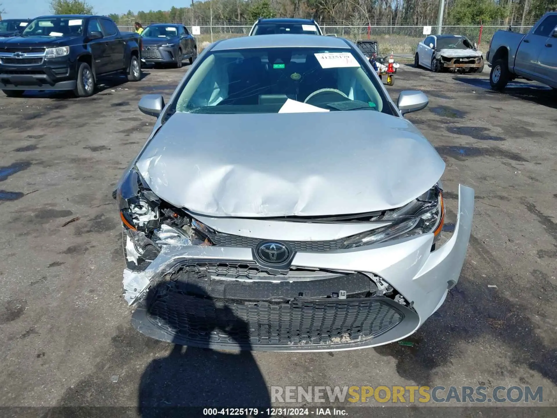 12 Photograph of a damaged car 5YFEPMAE0MP208796 TOYOTA COROLLA 2021