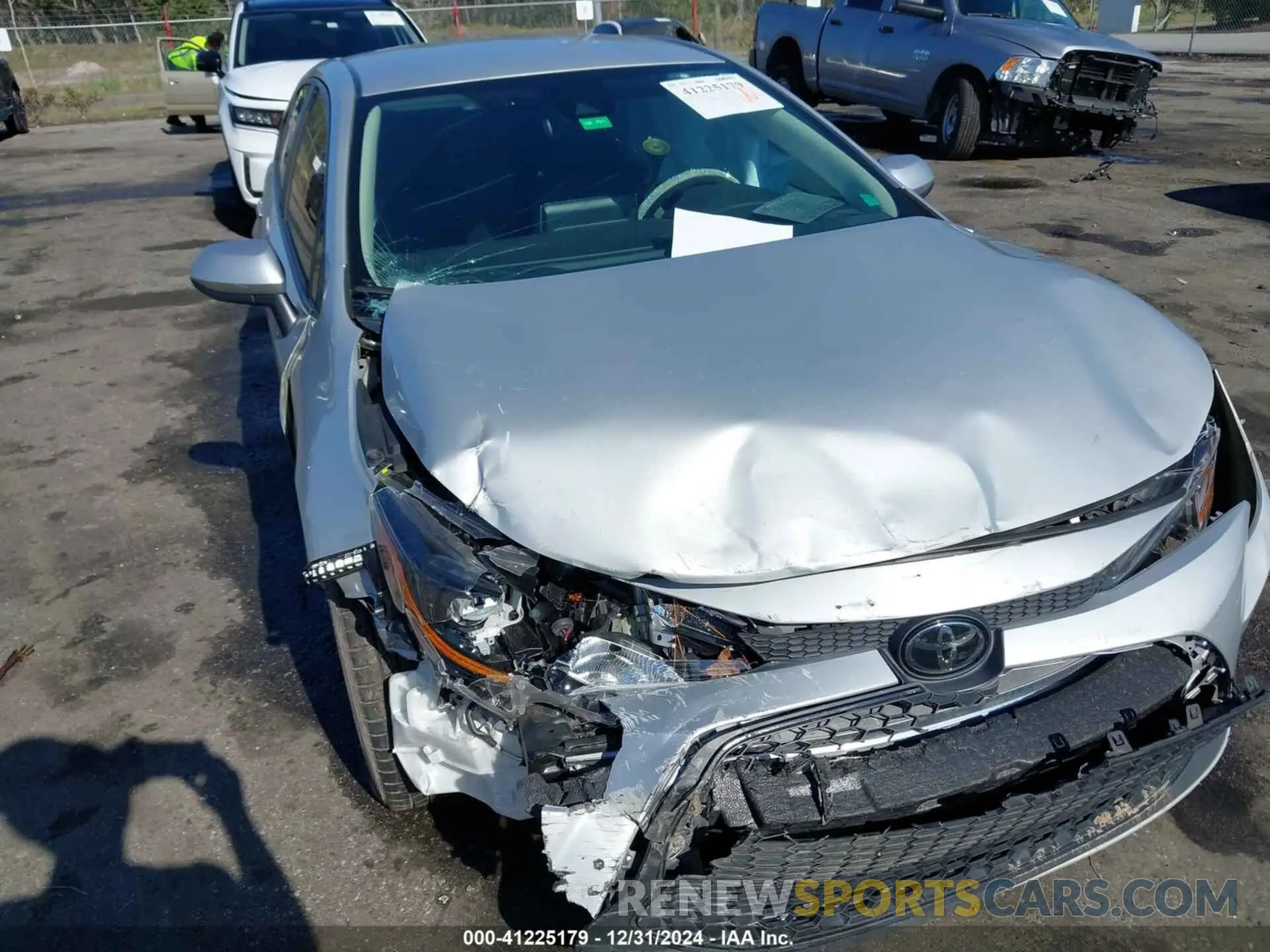6 Photograph of a damaged car 5YFEPMAE0MP208796 TOYOTA COROLLA 2021