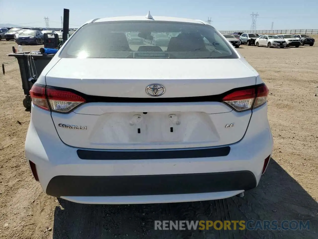 6 Фотография поврежденного автомобиля 5YFEPMAE0MP211178 TOYOTA COROLLA 2021