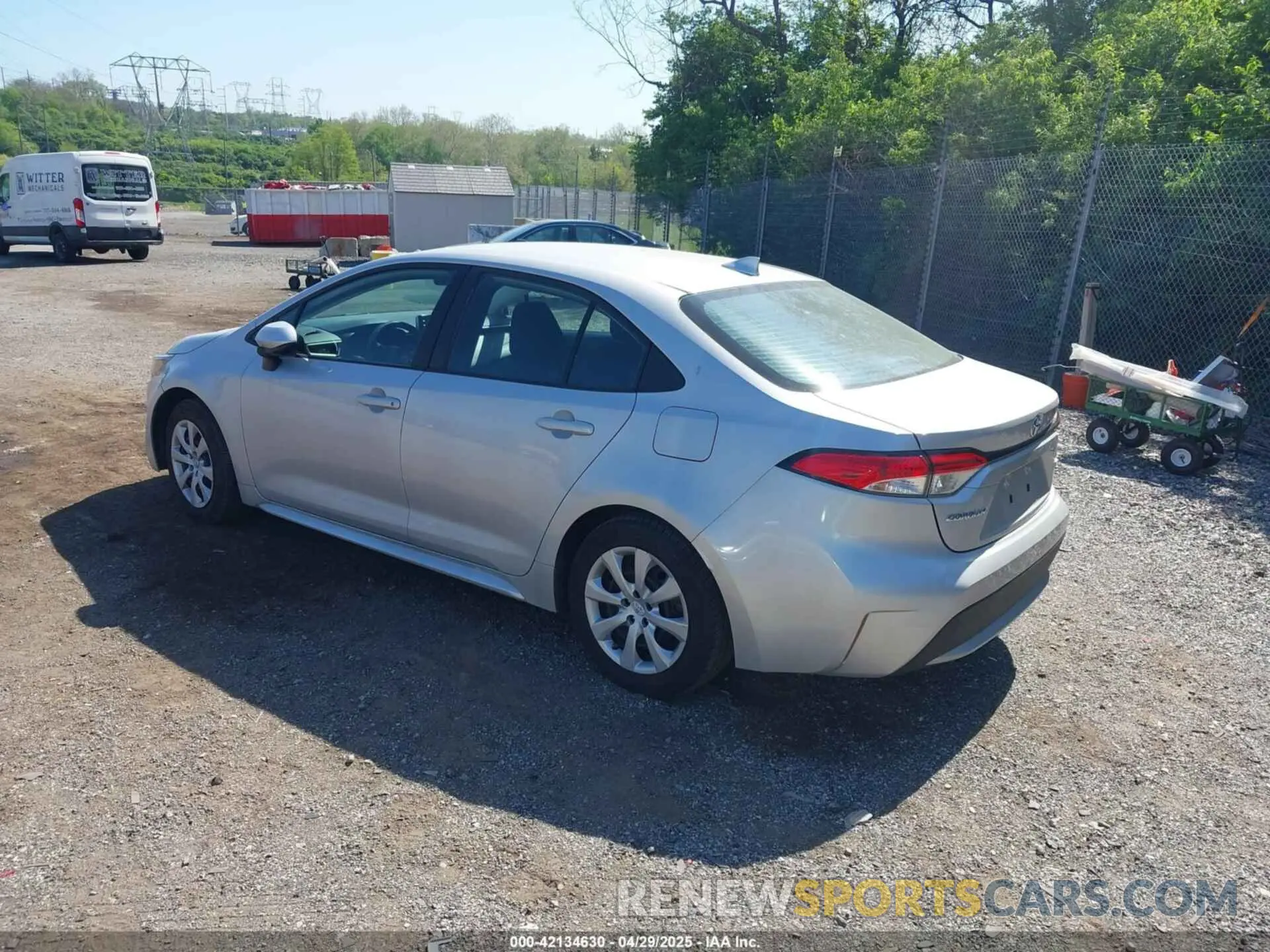 3 Photograph of a damaged car 5YFEPMAE0MP211696 TOYOTA COROLLA 2021