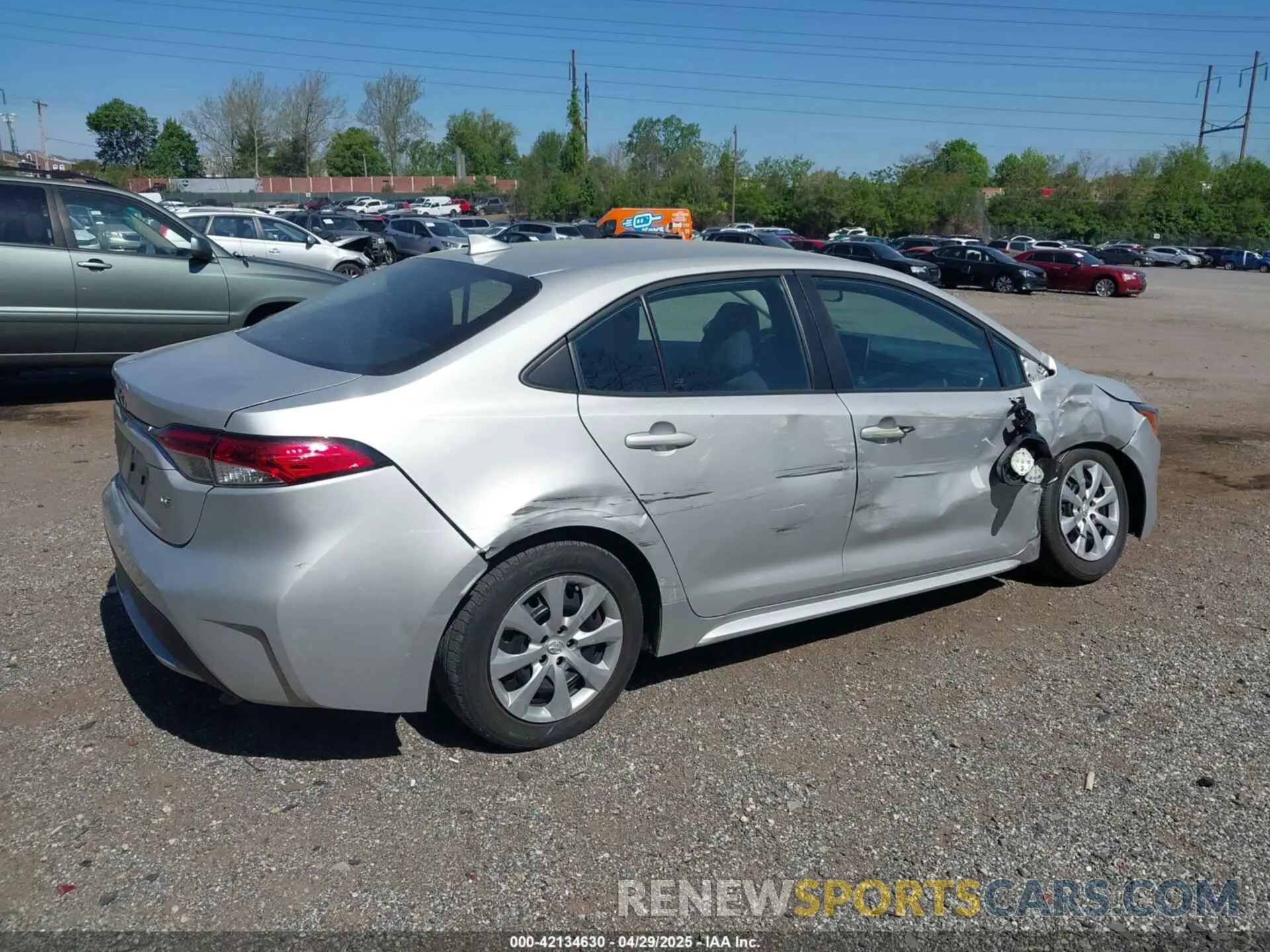 6 Photograph of a damaged car 5YFEPMAE0MP211696 TOYOTA COROLLA 2021
