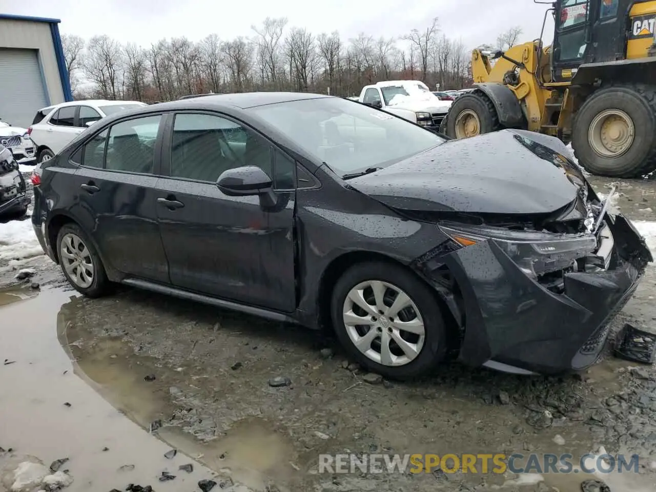 4 Photograph of a damaged car 5YFEPMAE0MP215554 TOYOTA COROLLA 2021