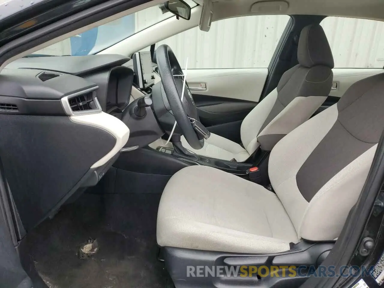 7 Photograph of a damaged car 5YFEPMAE0MP215554 TOYOTA COROLLA 2021