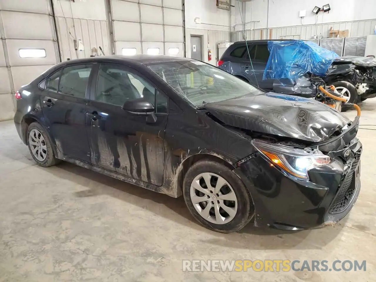 4 Фотография поврежденного автомобиля 5YFEPMAE0MP217238 TOYOTA COROLLA 2021
