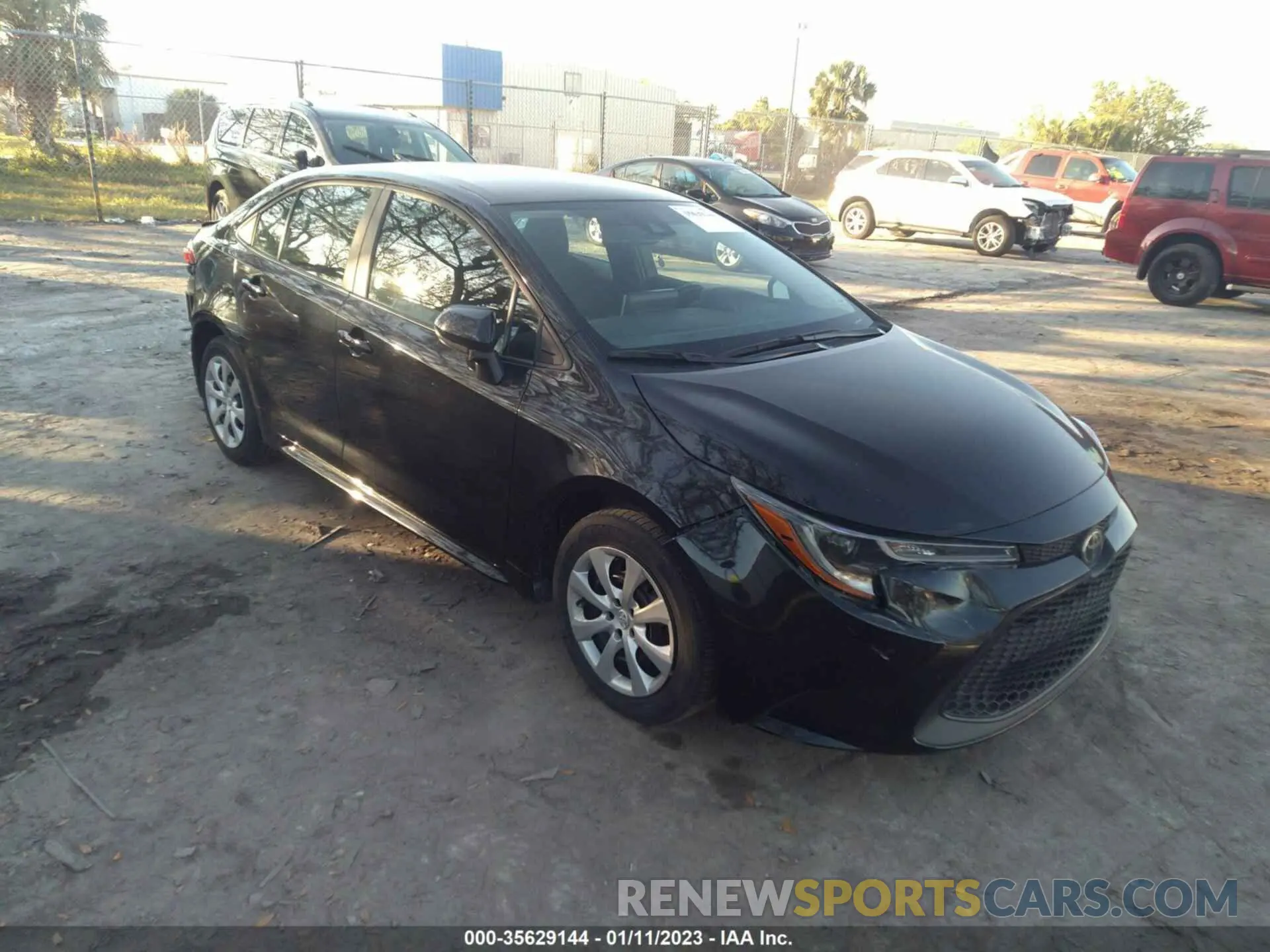 1 Фотография поврежденного автомобиля 5YFEPMAE0MP217983 TOYOTA COROLLA 2021