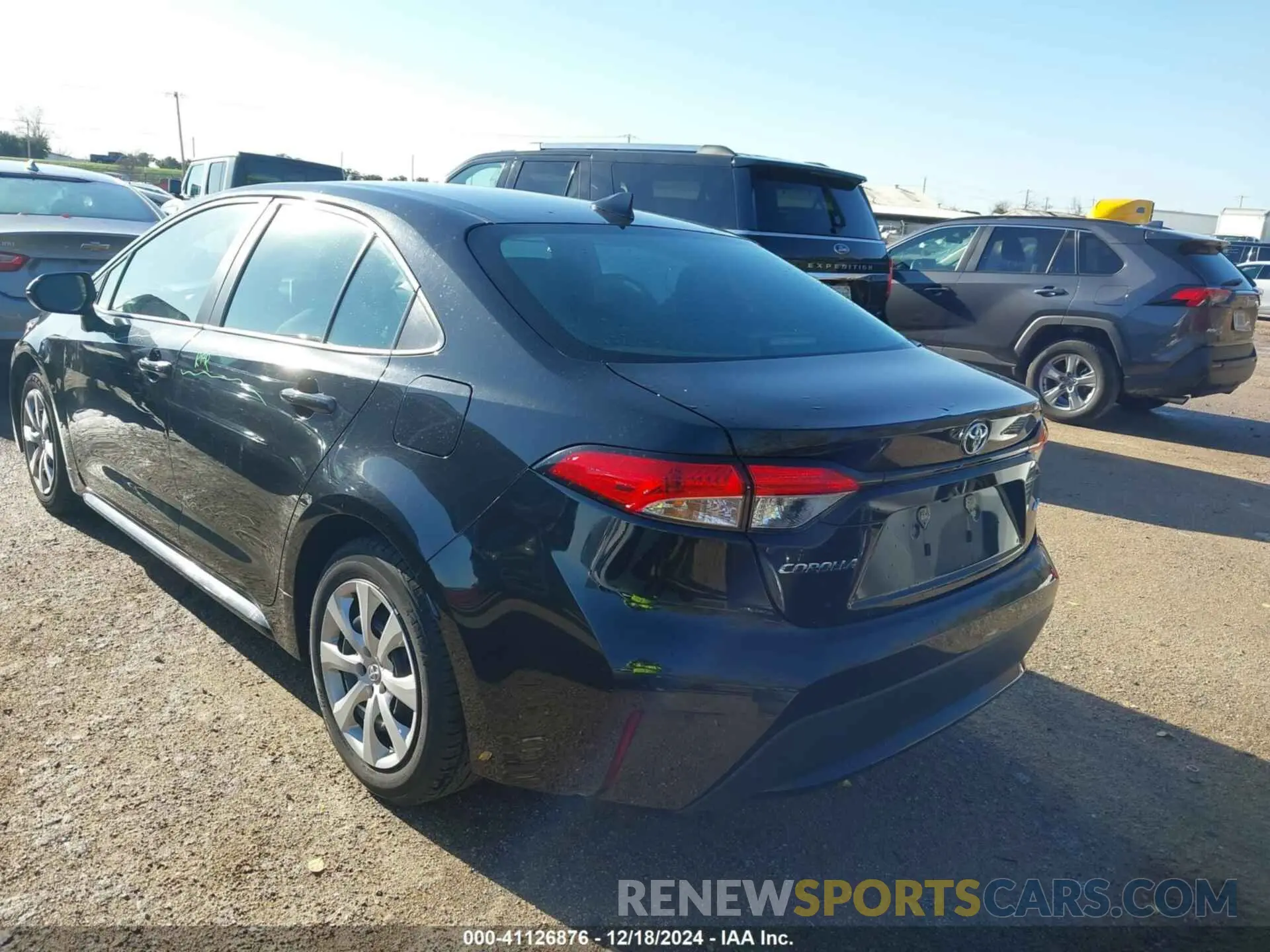 3 Фотография поврежденного автомобиля 5YFEPMAE0MP219894 TOYOTA COROLLA 2021