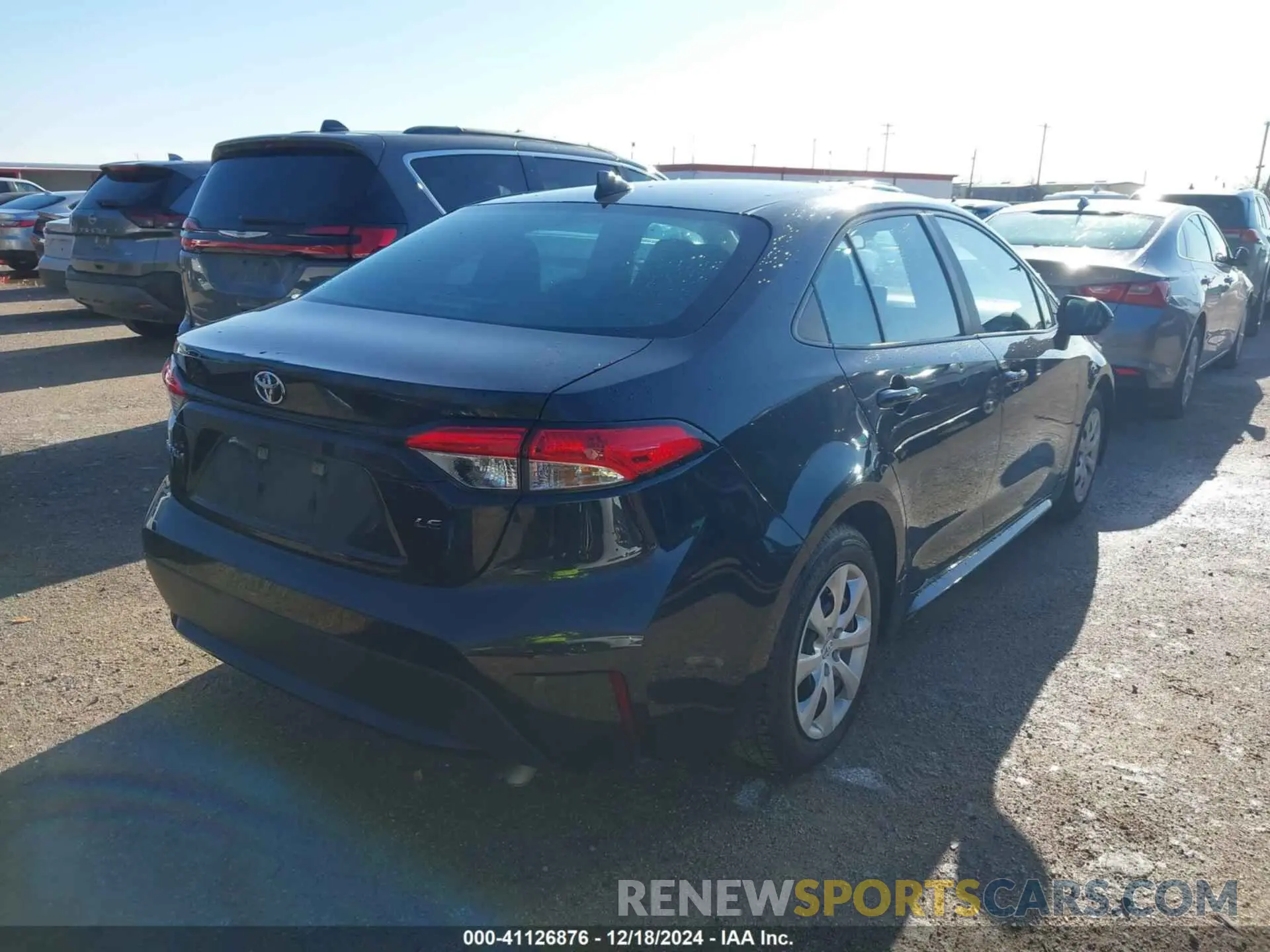 4 Фотография поврежденного автомобиля 5YFEPMAE0MP219894 TOYOTA COROLLA 2021