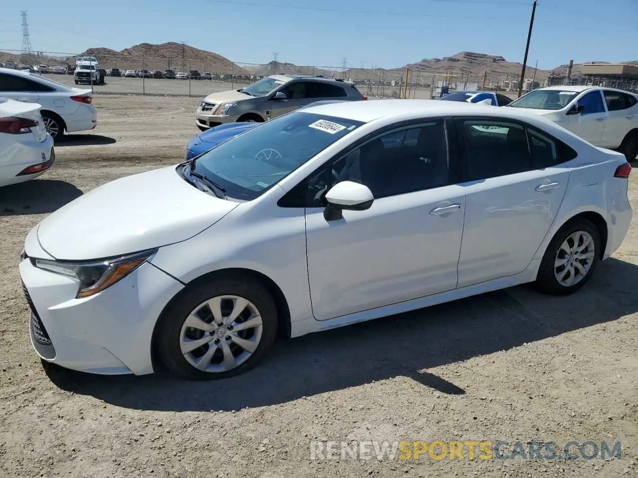1 Photograph of a damaged car 5YFEPMAE0MP220303 TOYOTA COROLLA 2021