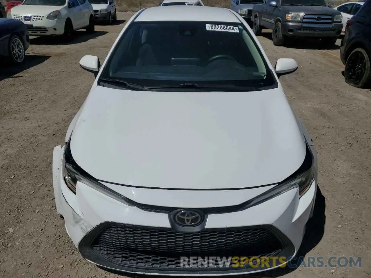 5 Photograph of a damaged car 5YFEPMAE0MP220303 TOYOTA COROLLA 2021