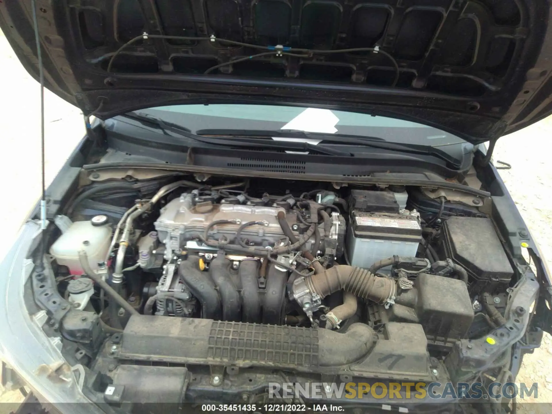 10 Фотография поврежденного автомобиля 5YFEPMAE0MP221516 TOYOTA COROLLA 2021