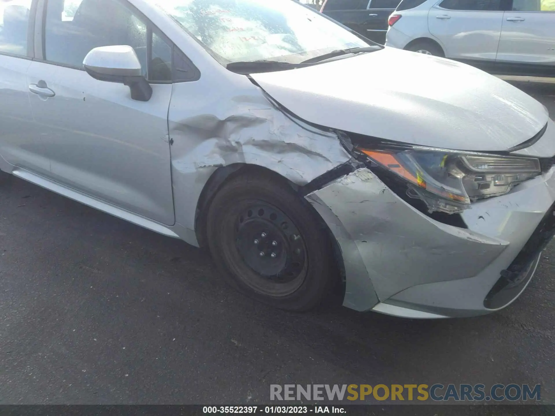 6 Photograph of a damaged car 5YFEPMAE0MP223220 TOYOTA COROLLA 2021