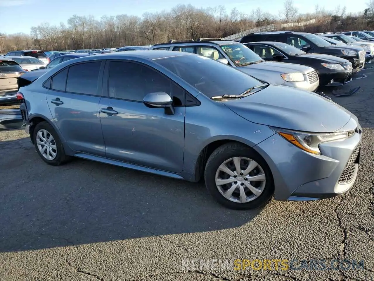 4 Photograph of a damaged car 5YFEPMAE0MP223265 TOYOTA COROLLA 2021