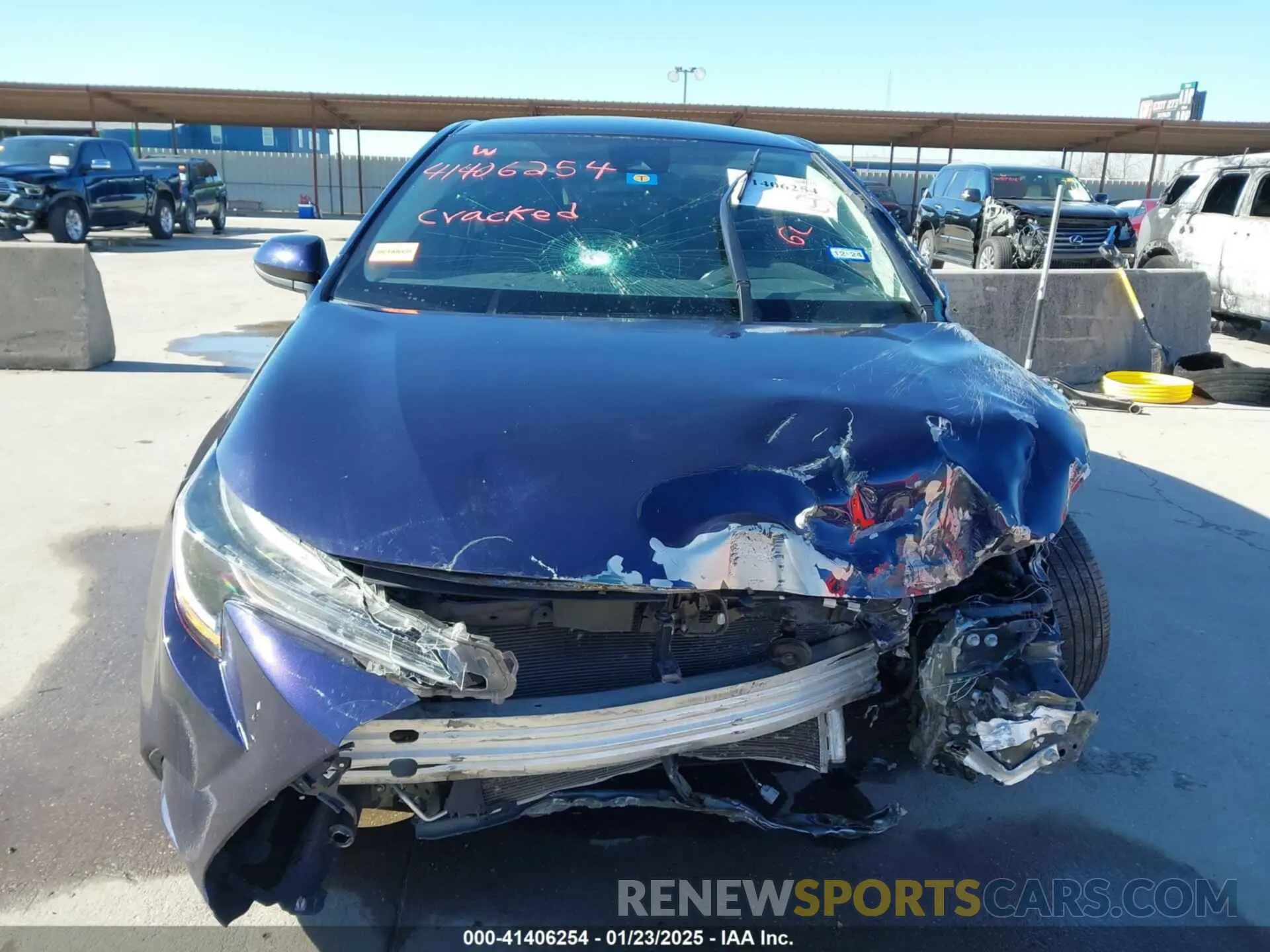 12 Photograph of a damaged car 5YFEPMAE0MP236064 TOYOTA COROLLA 2021