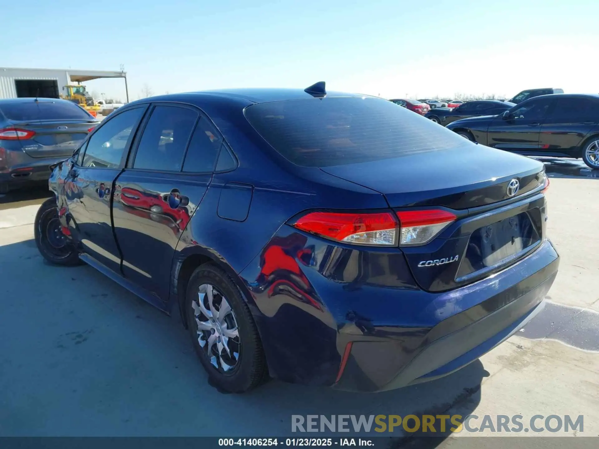 3 Photograph of a damaged car 5YFEPMAE0MP236064 TOYOTA COROLLA 2021