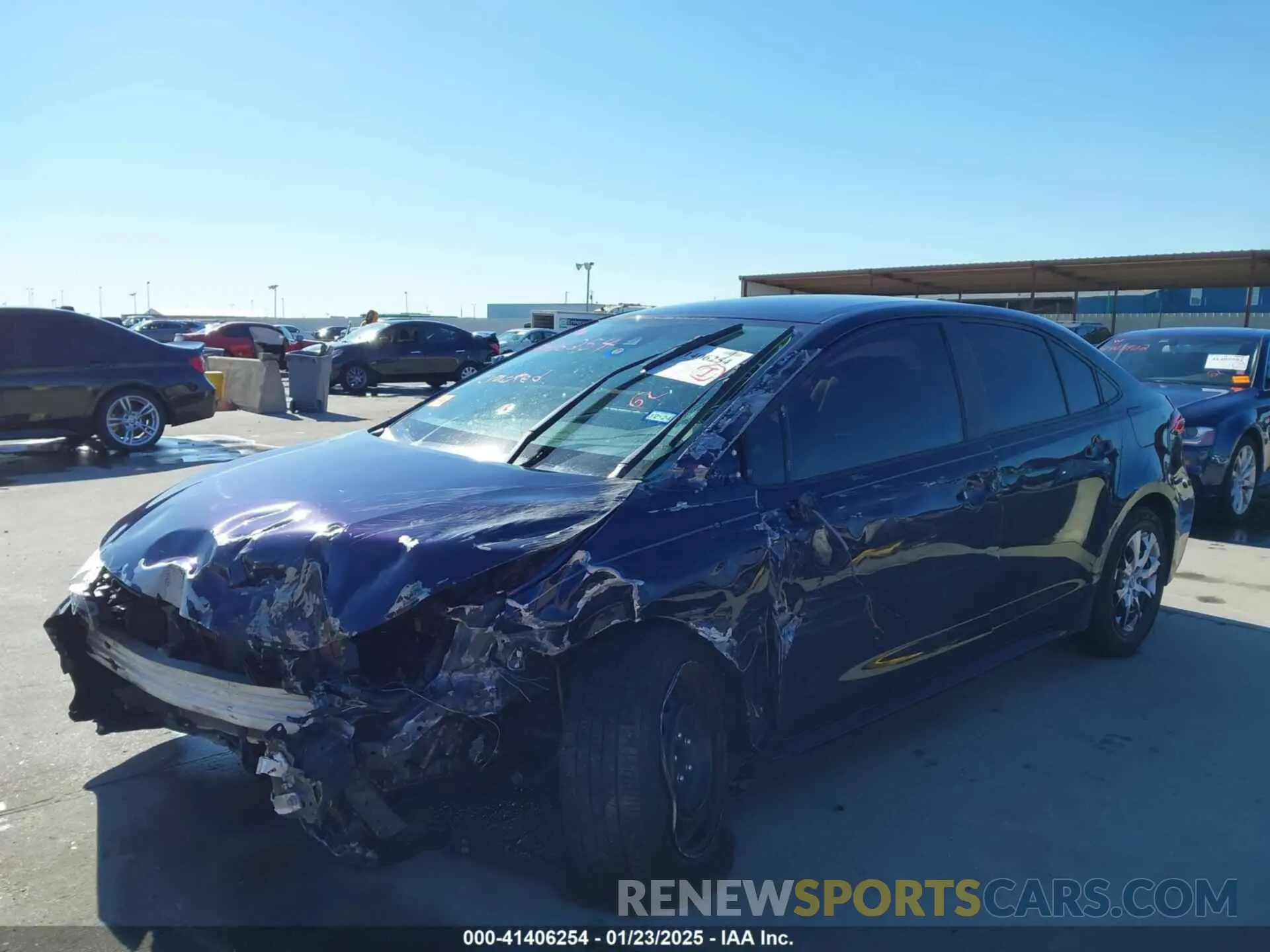 6 Photograph of a damaged car 5YFEPMAE0MP236064 TOYOTA COROLLA 2021