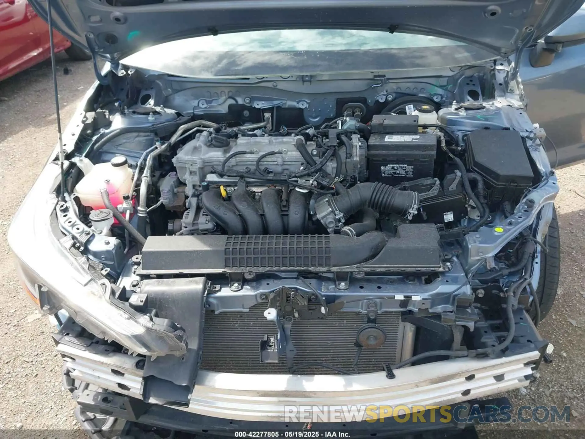 10 Photograph of a damaged car 5YFEPMAE0MP243273 TOYOTA COROLLA 2021