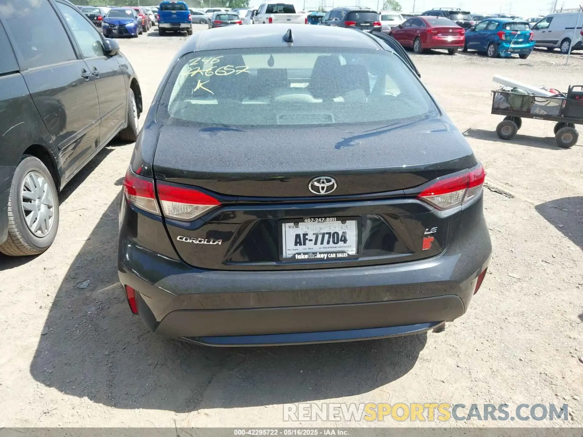 16 Photograph of a damaged car 5YFEPMAE0MP246657 TOYOTA COROLLA 2021
