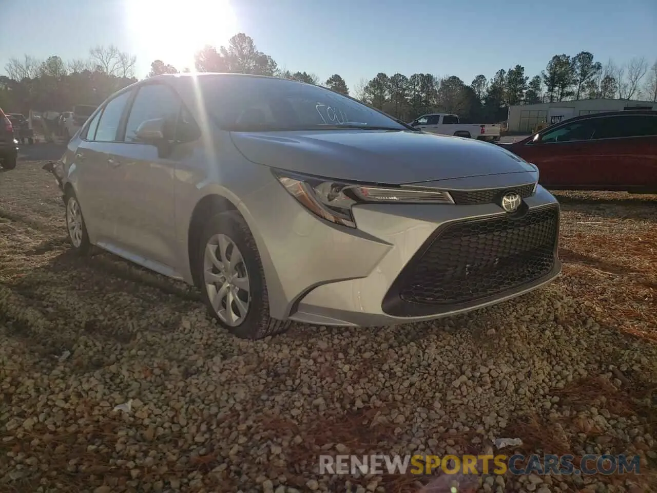 1 Photograph of a damaged car 5YFEPMAE0MP260431 TOYOTA COROLLA 2021