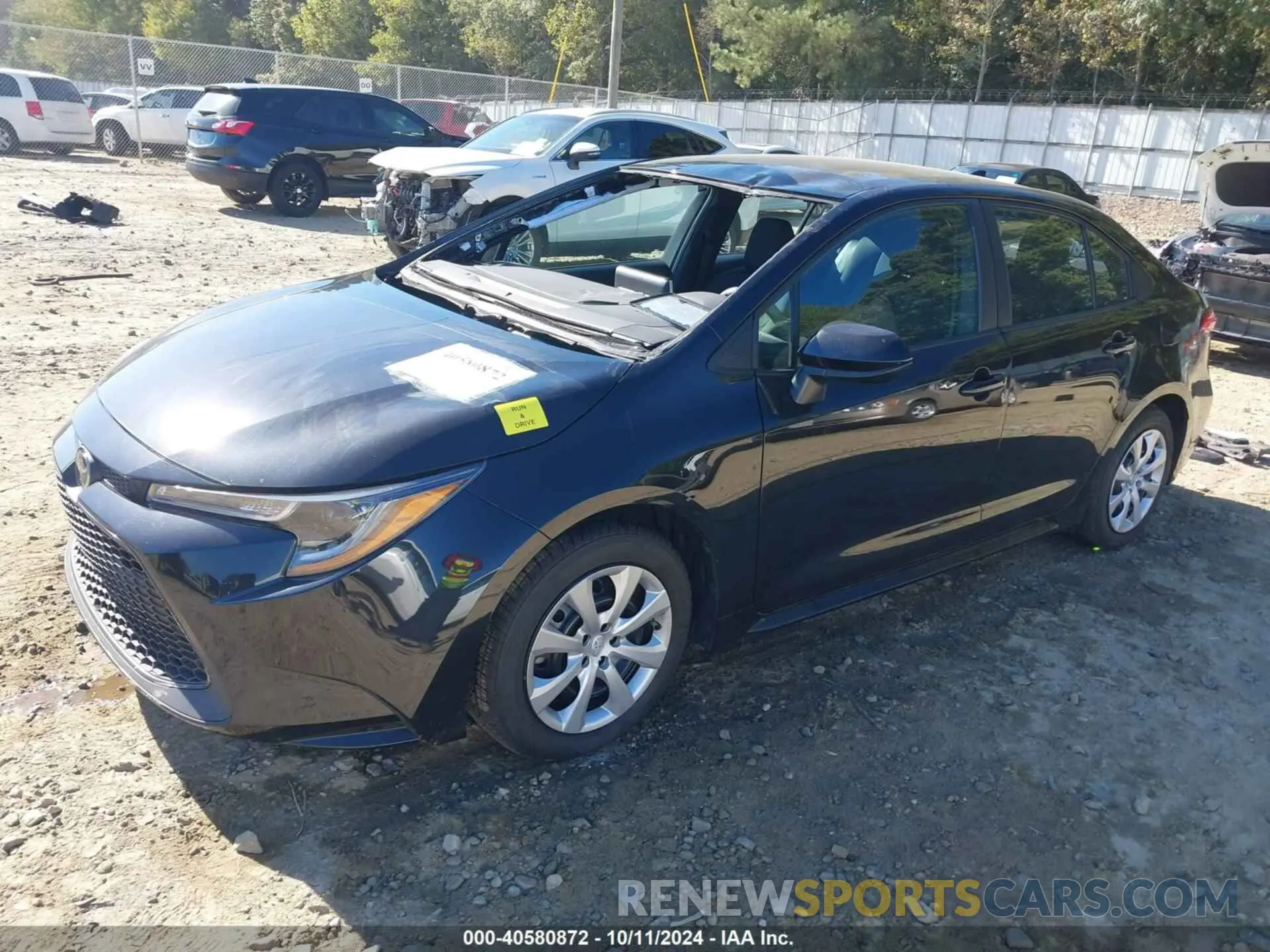 2 Photograph of a damaged car 5YFEPMAE0MP261756 TOYOTA COROLLA 2021