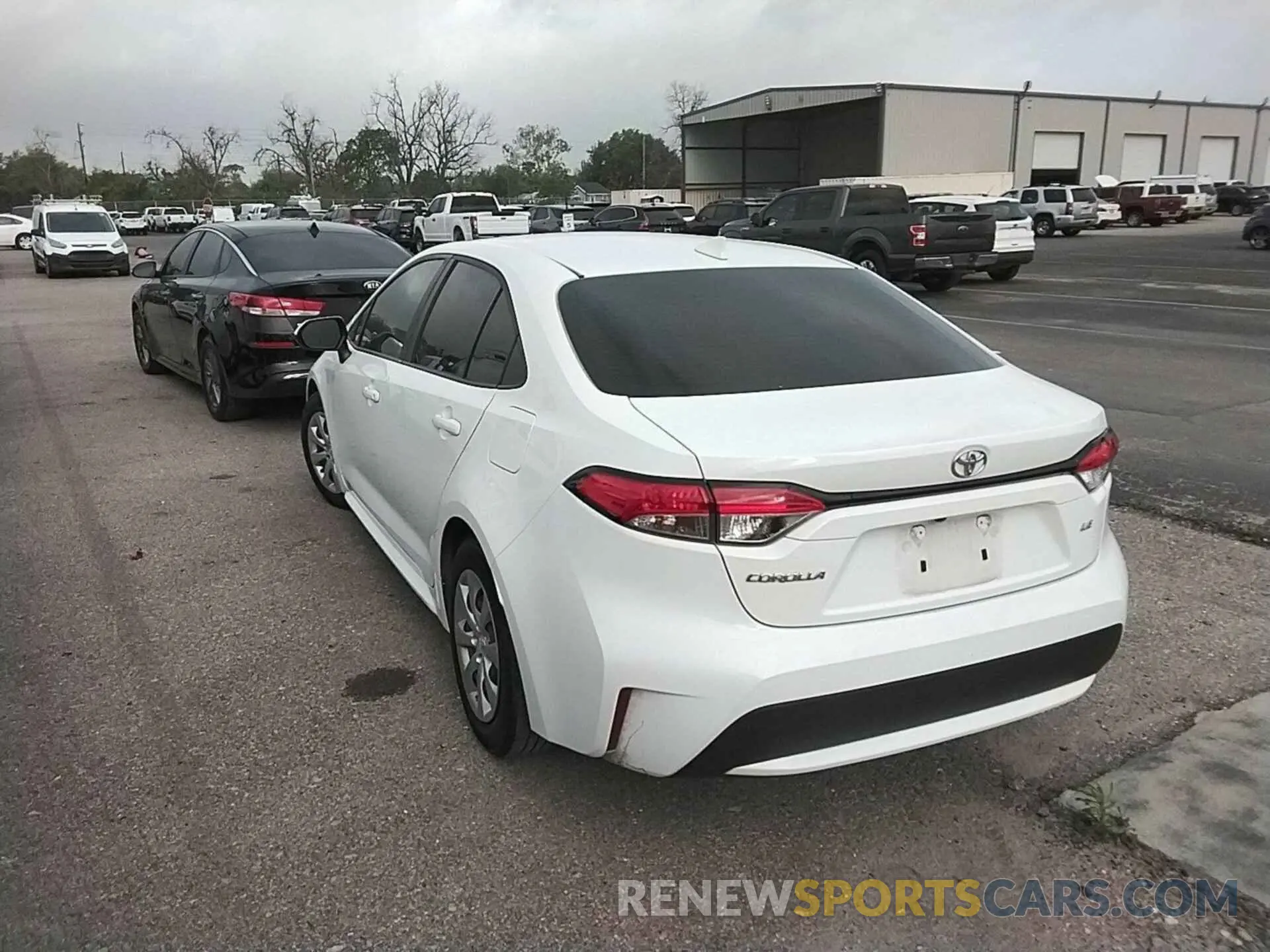 4 Фотография поврежденного автомобиля 5YFEPMAE0MP262390 TOYOTA COROLLA 2021